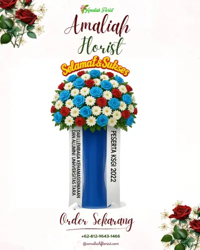 Standing Flower di Kayu Merah